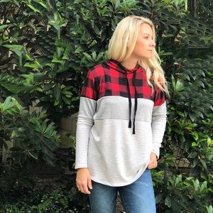 Buffalo Plaid Top